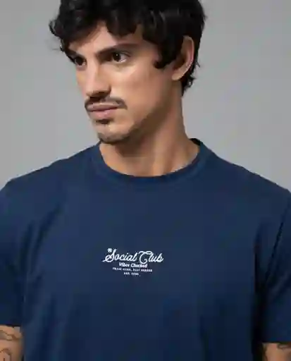 Camiseta Hombre Azul XL 101G003_AZU194028 Rifle