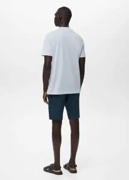 Bermuda Gracia Navy Talla 42 Hombre Mango