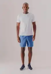 Camiseta Deportiva Para Hombre Blanco M L Bronzini Active