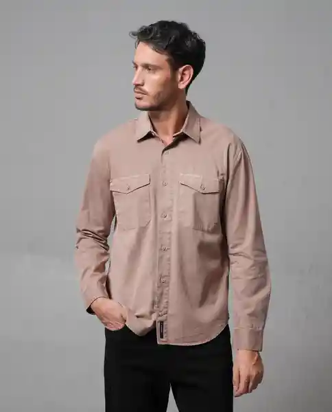 Camisa Hombre Café Talla M 113G011_CAF161318 Rifle
