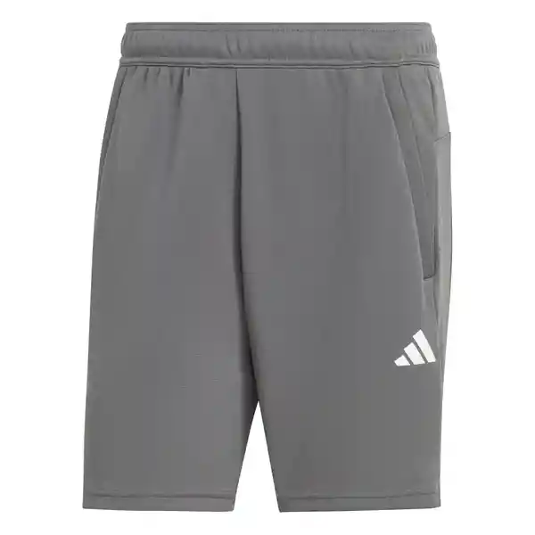 Adidas Short Para Hombre Gris Talla M