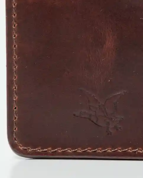 Tarjetero V Leather Goods Café Castaño Oscuro Chevignon