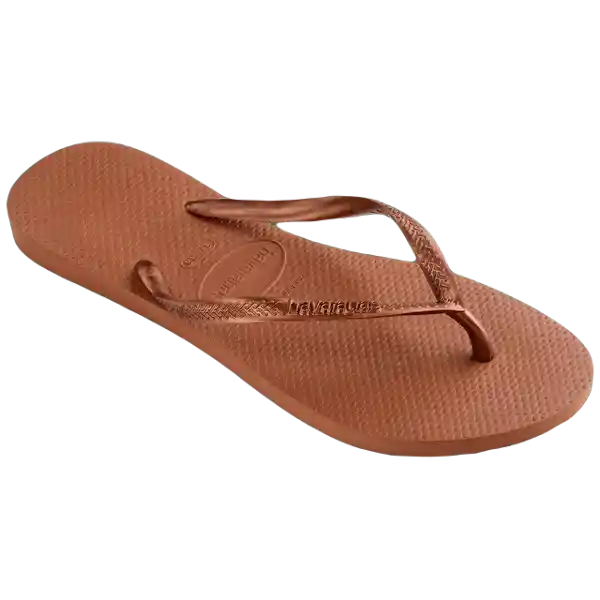 Sandalias Slim Diva Rosa/Negro/Diva Rosa T. 38 4000030 Havaianas