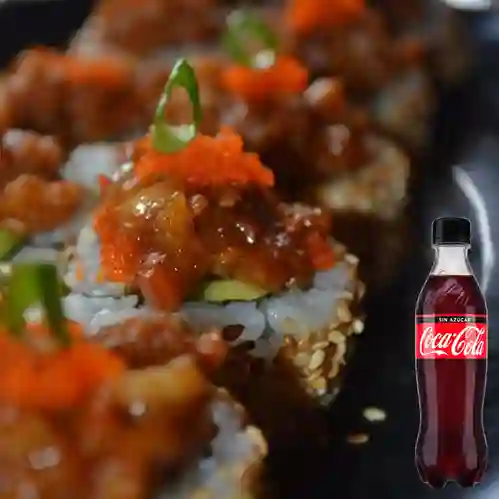 Combo Dragón Roll + Coca Cola Sin Azúcar 500 ml