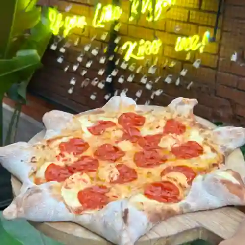 Pizza Estrella Luna Roja