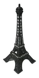 Estatuilla París Torre Eiffel Decorativa Negra 18 cm