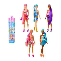 Barbie Muñeca Color Reveal Looks de Mezclilla