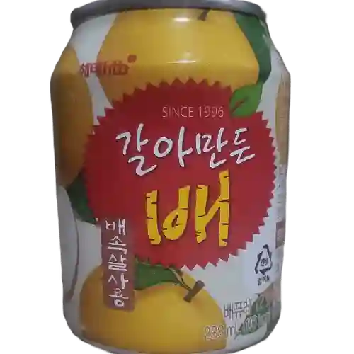 Nectar en Lata de Pera Coreana 238 ml