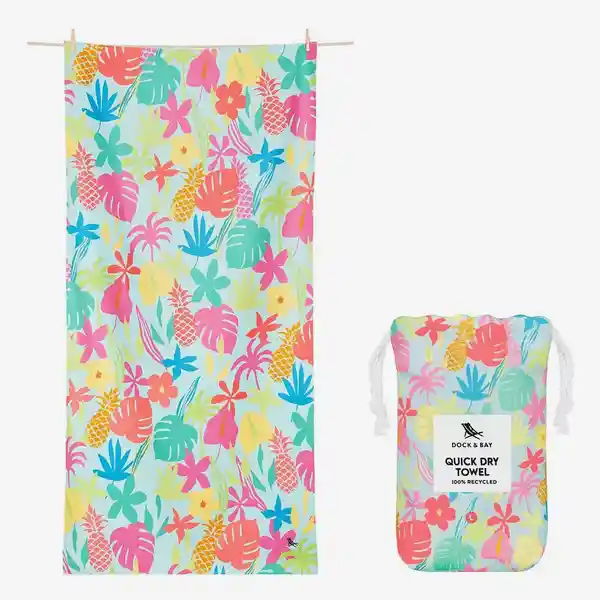 Dock & Bay Toalla Microfibra Aloha Glow