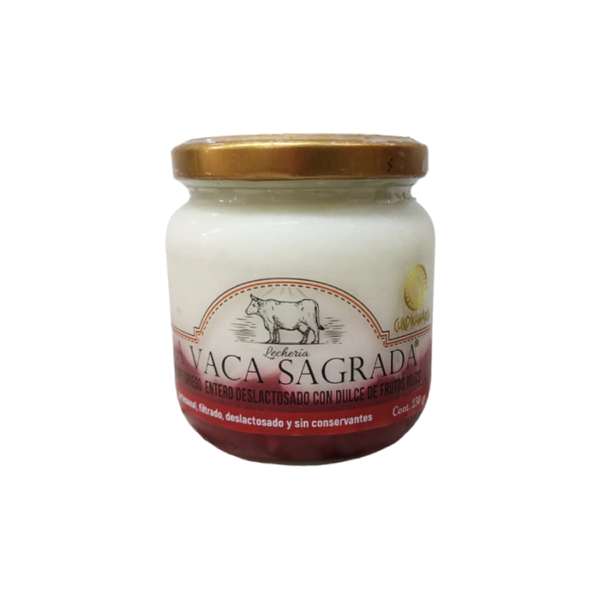 La Vaca Sagrada Yogurt Griego Frutos Rojos 230 g