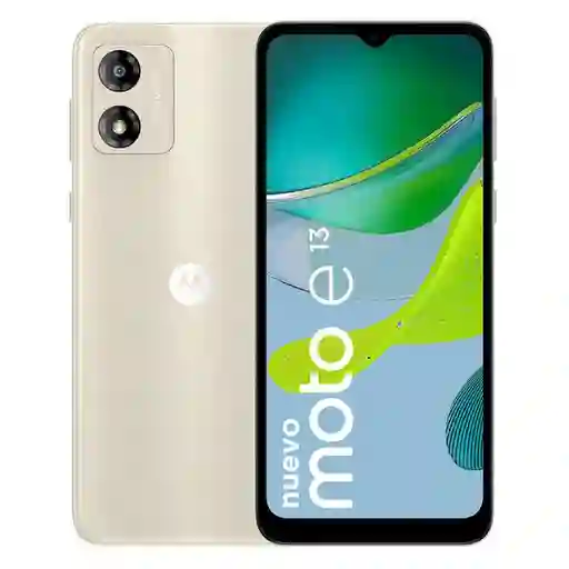 Motorola Celular Moto E13 64Gb Blanco