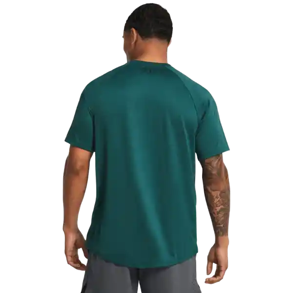 Under Armour Camiseta Tech Tee Para Hombre Verde Talla LG 2.0