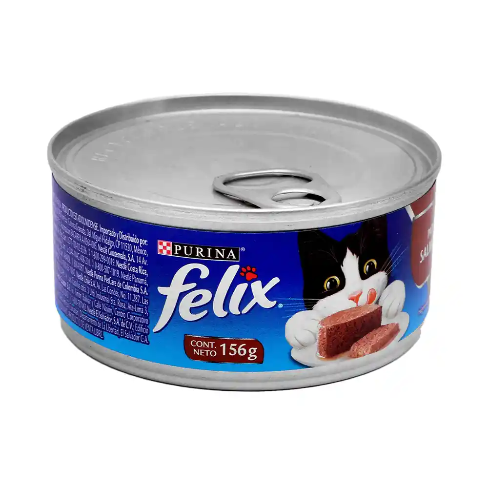 Felix Alimento para Gato Original Sabor a Paté de Salmon 