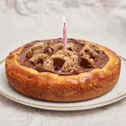 Cheesecake de Nutella-galleta Mediano