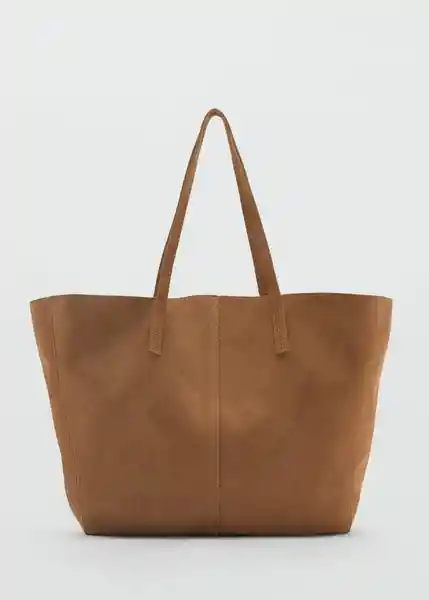 Bolso G Bassi Cuero Mujer Mango