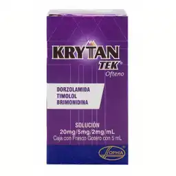 Krytantek Solución Oftálmica Ofteno (20 mg/ 5 mg/ 2 mg)