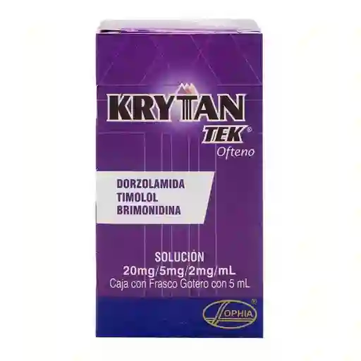 Krytantek Solución Oftálmica Ofteno (20 mg/ 5 mg/ 2 mg)