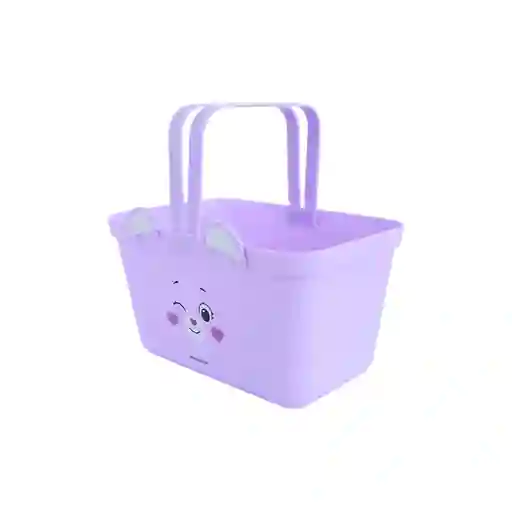 Organizador Plástico de la Colección Care Bears Púrpura Miniso