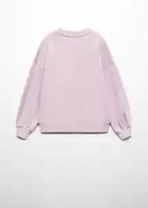 Buzo Sudadera Cece Malva Talla 12 Niñas Mango