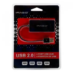Irago Conector Hub USB Compacto 
