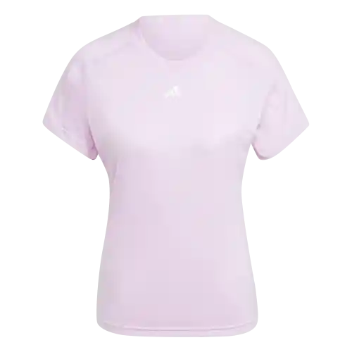 Adidas Camiseta Crew Manga Corta Entrenamiento Morado T M