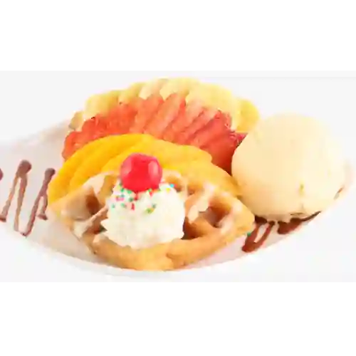 Waffle Frutal