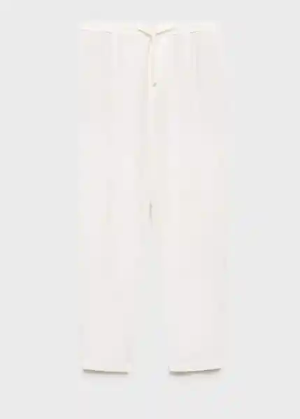 Pantalón Romelino-h Blanco Talla 46 Hombre Mango