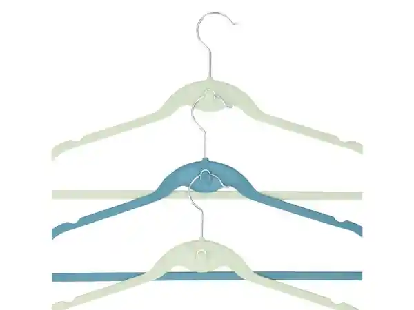 Set Colgadores Básicos Azul Casaideas