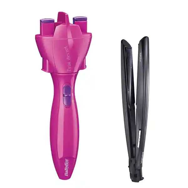 Conair Plancha Babyliss Cera Diama + Trenza