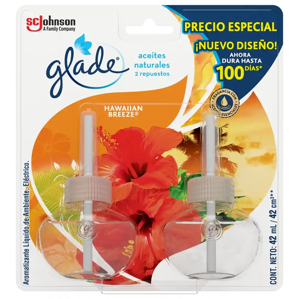 Glade Pack Aromatizantes Aceites Naturales