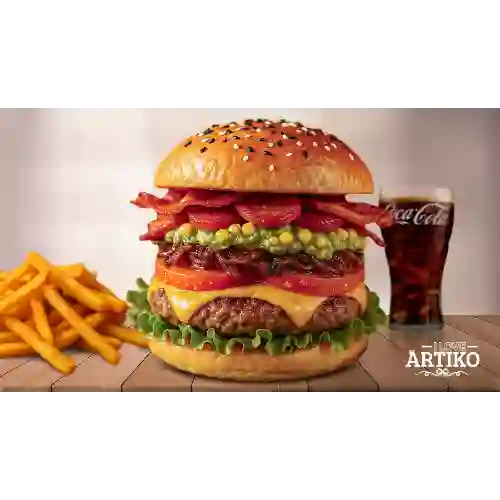 Combo Super Vaquera Burger