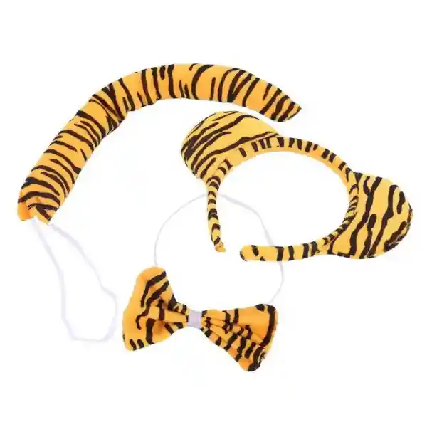 Discomer Us Set Disfraz Tigre Adulto Marca Exclusiva Ltch010