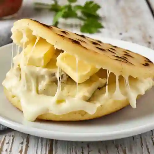 Arepa con Queso