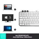 Logitech Teclado Mx Keys Mini Gris Pálido