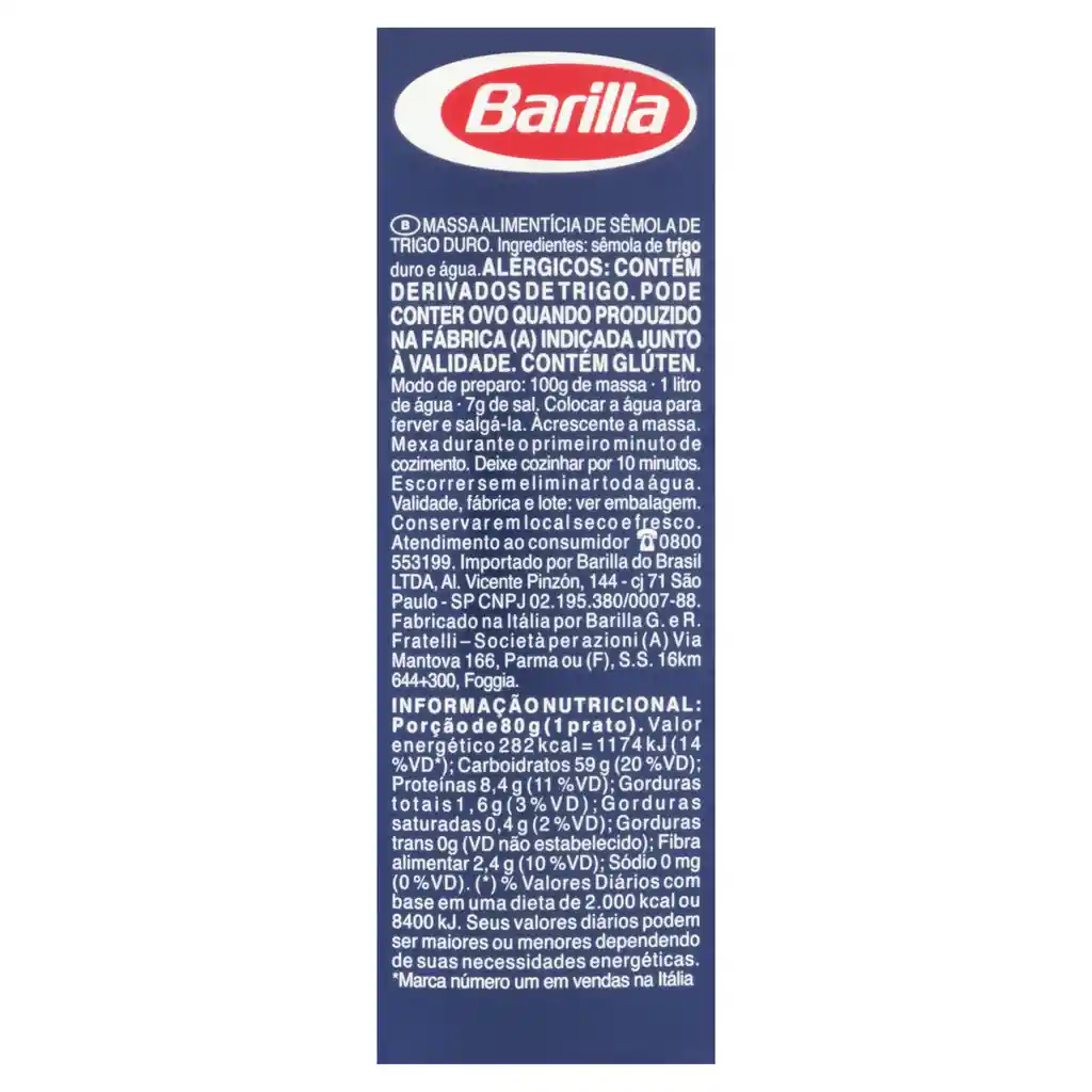 Barilla Risoni Pasta