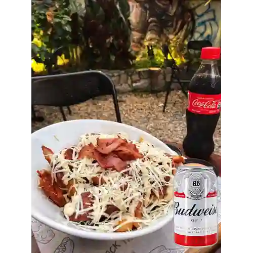 Combo 48 St Fries + Budweiser 355 ml