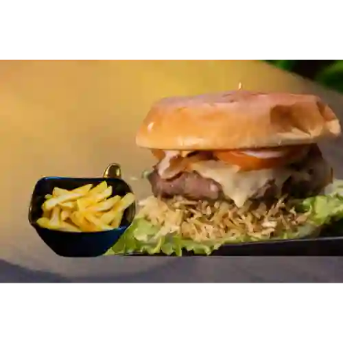 Hamburguesa Clásica en Combo