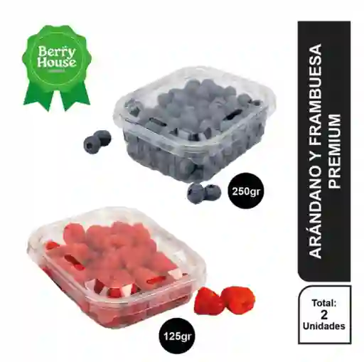 Combo Berry House Arandano + Frambuesa + Berry House Bolsa