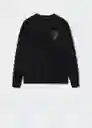 Sudadera Ferranc1 Negro Talla Xxl Hombre Mango