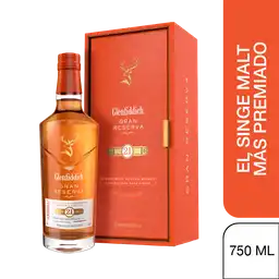 Glenfiddich Whisky 21 Años Gran Reserva Single Malt 750 Ml