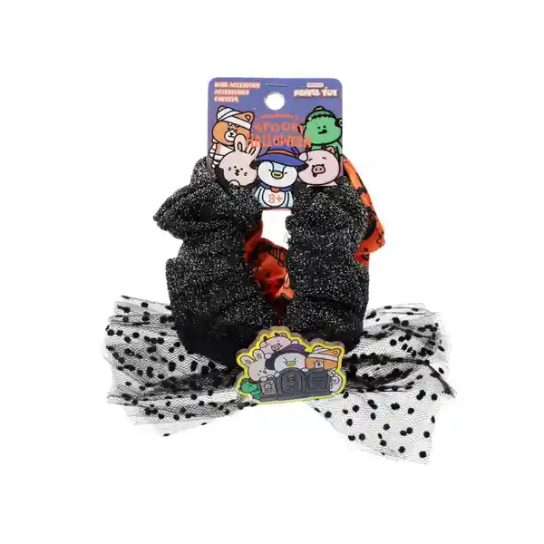 Set de Moñas Para Cabello Serie Halloween Miniso