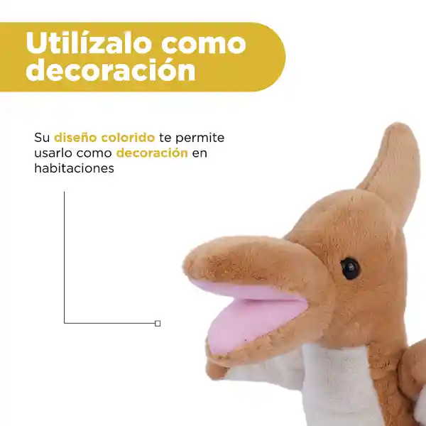 Peluche Dinosaurio Pterosaurio Amarillo Serie Miniso