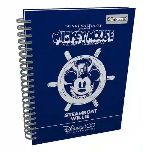 Primavera Cuaderno Argollado 5 Materias Mixto 150 Hojas