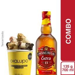 Combo Chivas Extra 13 + Barquillos Chalupo