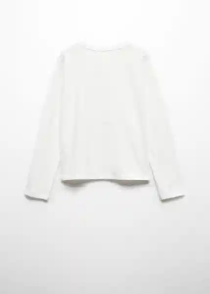 Camiseta Wish Off White Talla 06 Niña Mango