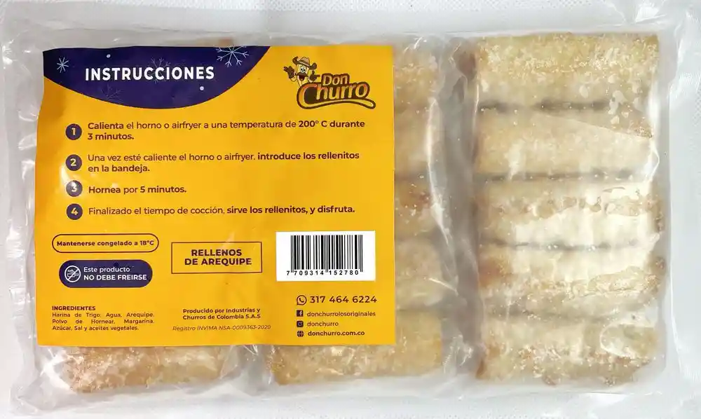 Don Churro Rellenitos de Arequipe