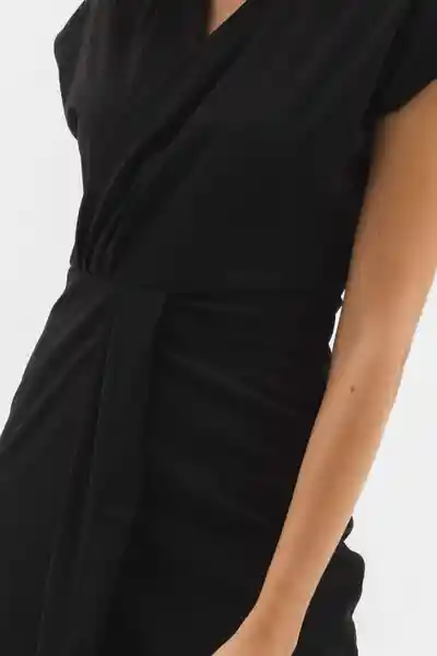 Ragged Vestido Santorini Color Negro Talla S