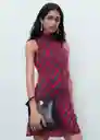 Vestido Martina Violeta Talla M Mujer Mango