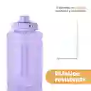 Vaso Plástico Con Pitillo y Tapa Abatible 1900 mL Serie Miniso