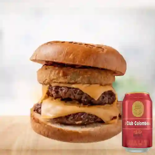 Combo Bbq Crispy Onion + Club col. Roja Lta 330ml
